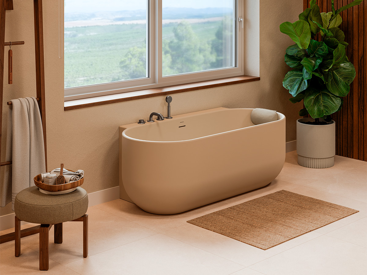 SANYCCES ARC BACK-TO-WALL - ΑΚΡΥΛΙΚΗ ΜΠΑΝΙΕΡΑ ΕΦΑΠΤΟΜΕΝΗ ΣΕ ΤΟΙΧΟ 160x75 cm