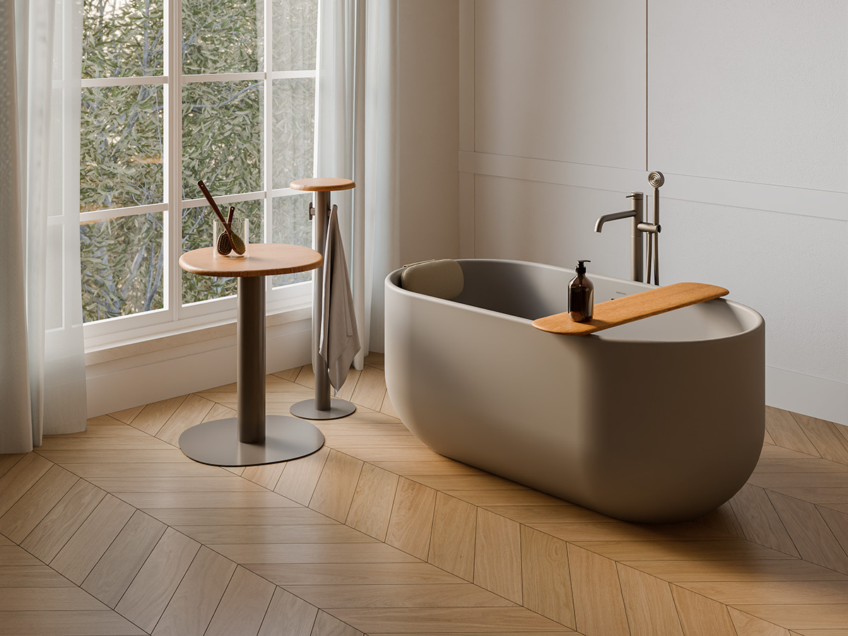 SANYCCES ARC - ΕΛΕΥΘΕΡΗ ΑΚΡΥΛΙΚΗ ΜΠΑΝΙΕΡΑ (FREESTANDING)