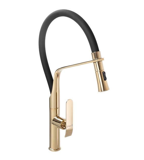 Μπαταρία Κουζίνας Rea Castor Black Gold - Μαύρο με Χρυσές Λεπτομέρειες