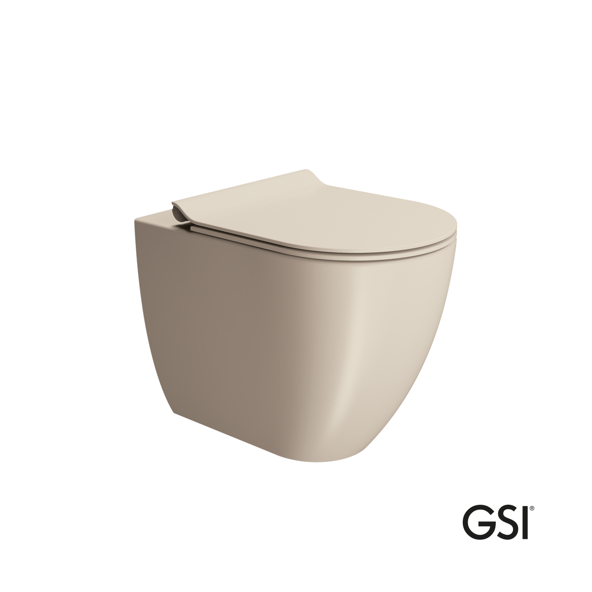 Λεκάνη Υψηλής Πίεσης Πισωστόμια Pura/55 Swirlflush με κάλυμμα Super Slim Soft Close MS86SC, GSI Creta Λεκάνη Υψηλής Πίεσης Πισωστόμια Pura/55 Swirlflush με κάλυμμα Super Slim Soft Close MS86SC, GSI Creta