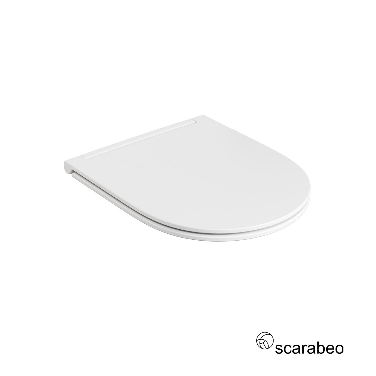 Κάλυμμα Λεκάνης MOON 5520 Slim Soft Close Scarabeo Pearl (White Matt)