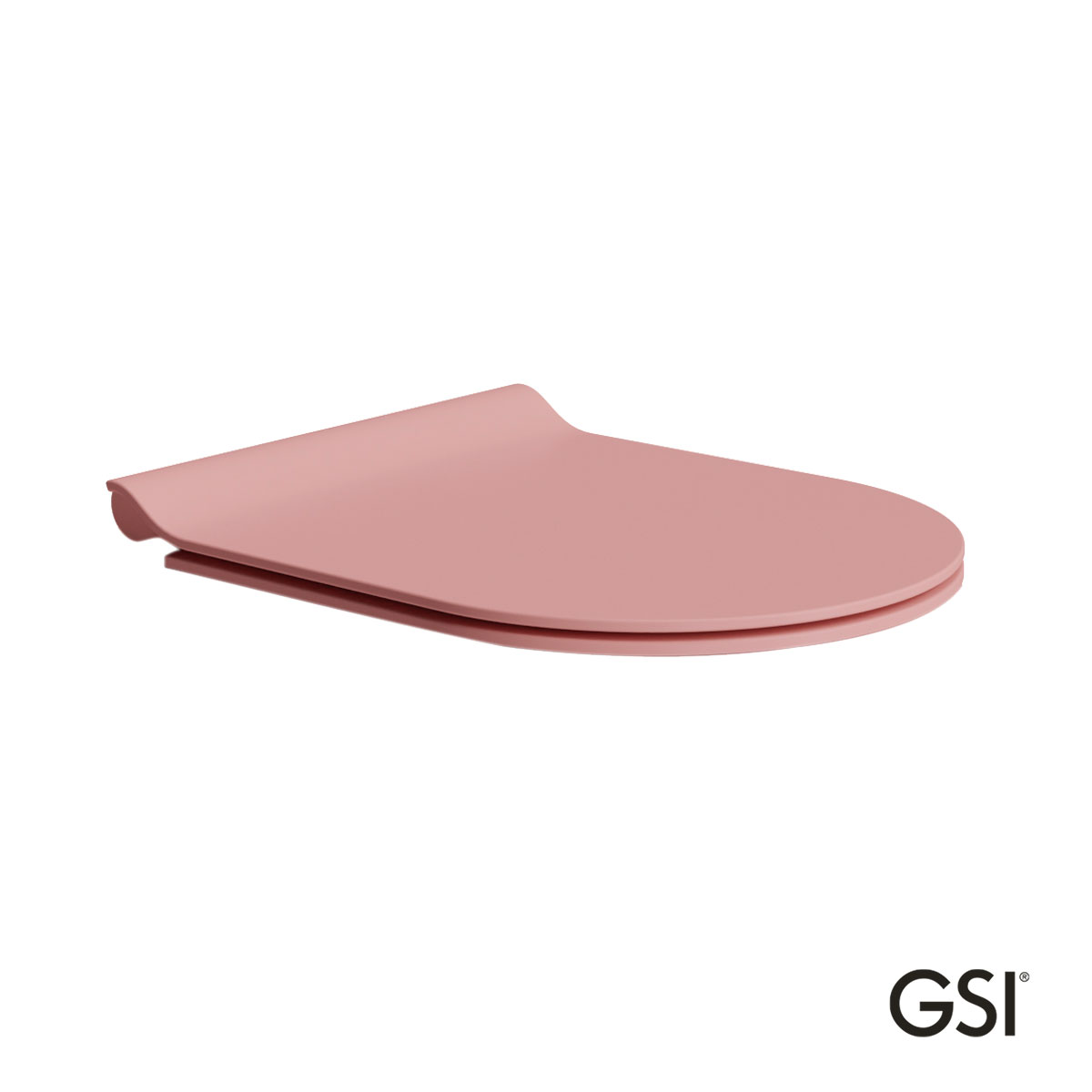 Κάλυμμα Λεκάνης Norm, Pura, Kube, Super Slim Soft Close GSI Blush Matt