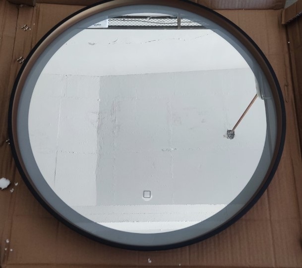 ΚΑΘΡΕΦΤΗΣ Φ55 LUMINOR, BLACK MATT/GOLD