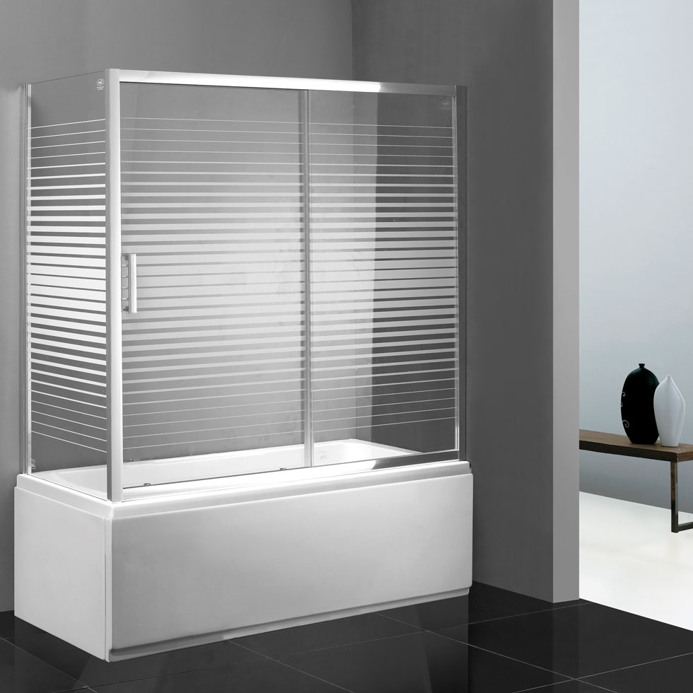 SLIDER BATH PLAZA 140  (137-141εκ) DEVON STRIPES