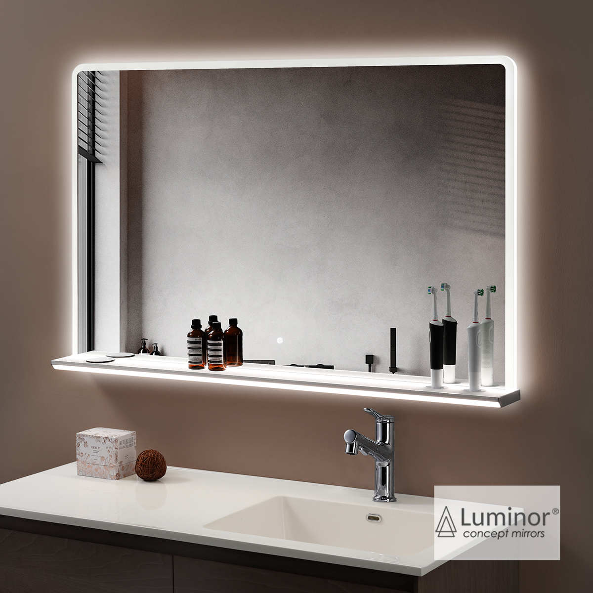 ΚΑΘΡΕΦΤΗΣ BRIX 100x72 LUMINOR