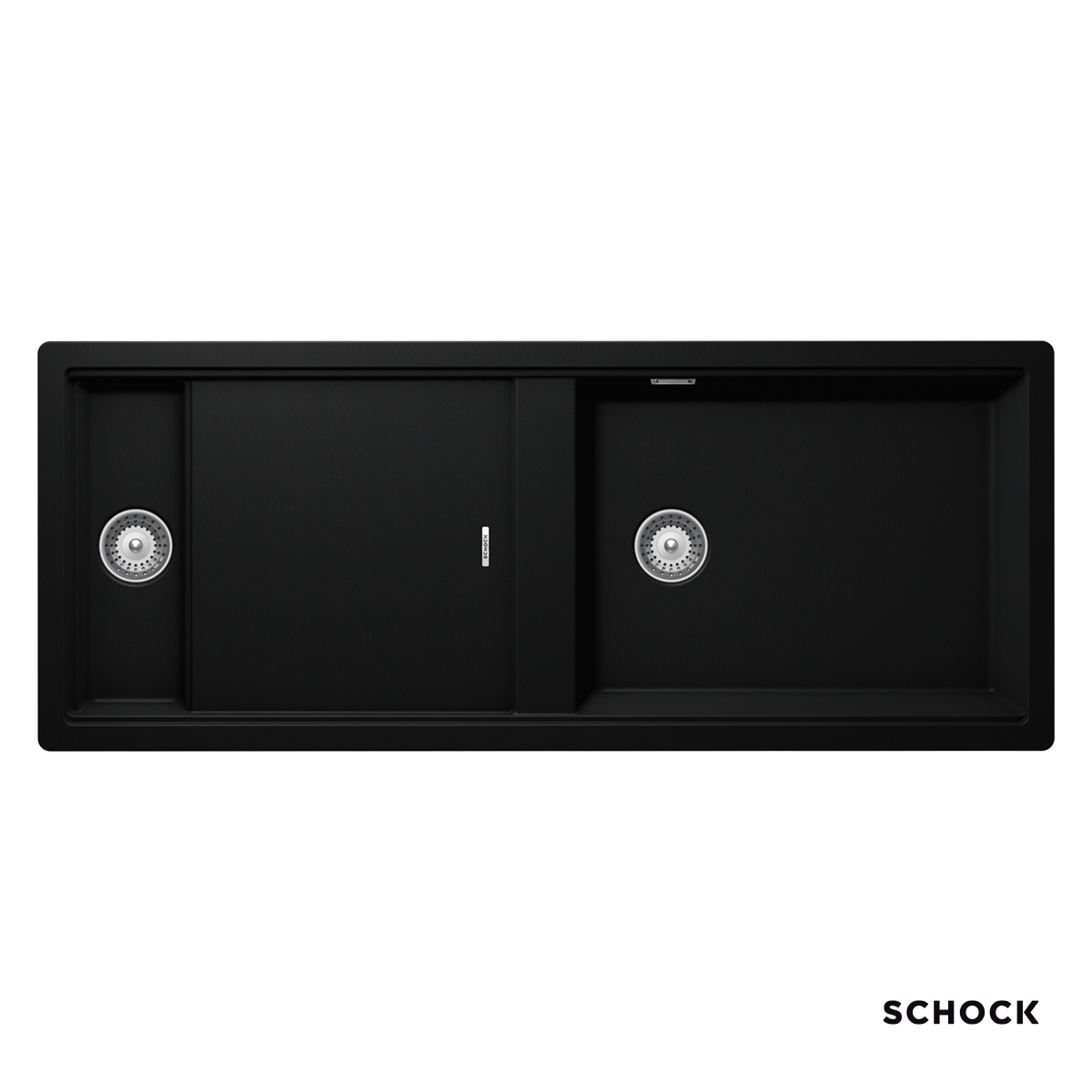 Νεροχύτης Κουζίνας Γρανίτη Prepstation 114x46 Schock Cristadur Puro Granite