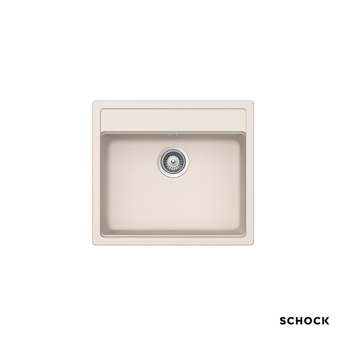 Νεροχύτης Κουζίνας Γρανίτη Manhattan 57x51 Schock Cristalite Everest Granite