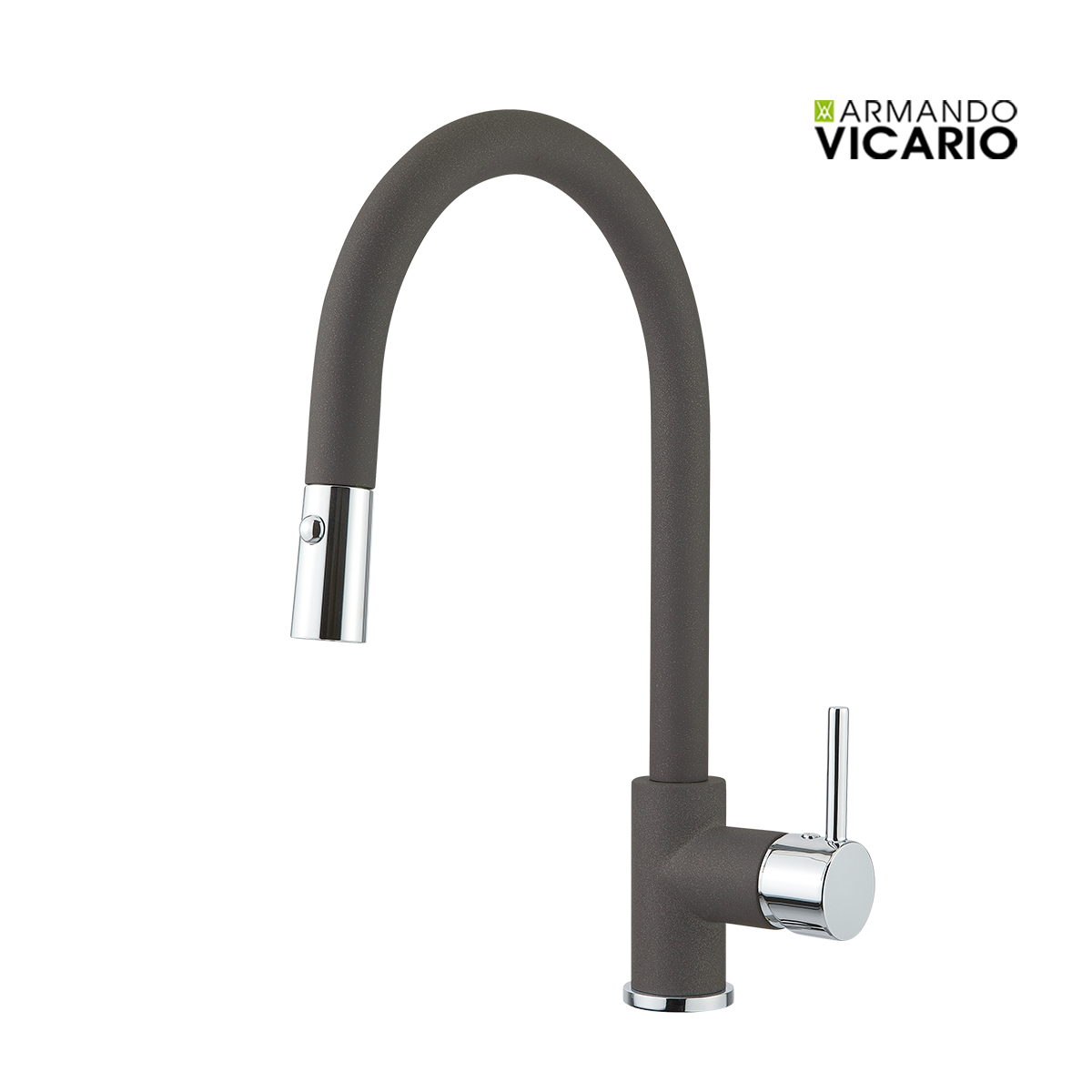 Μπαταρία Νεροχύτη Κουζίνας Fluo Asphalt Granite