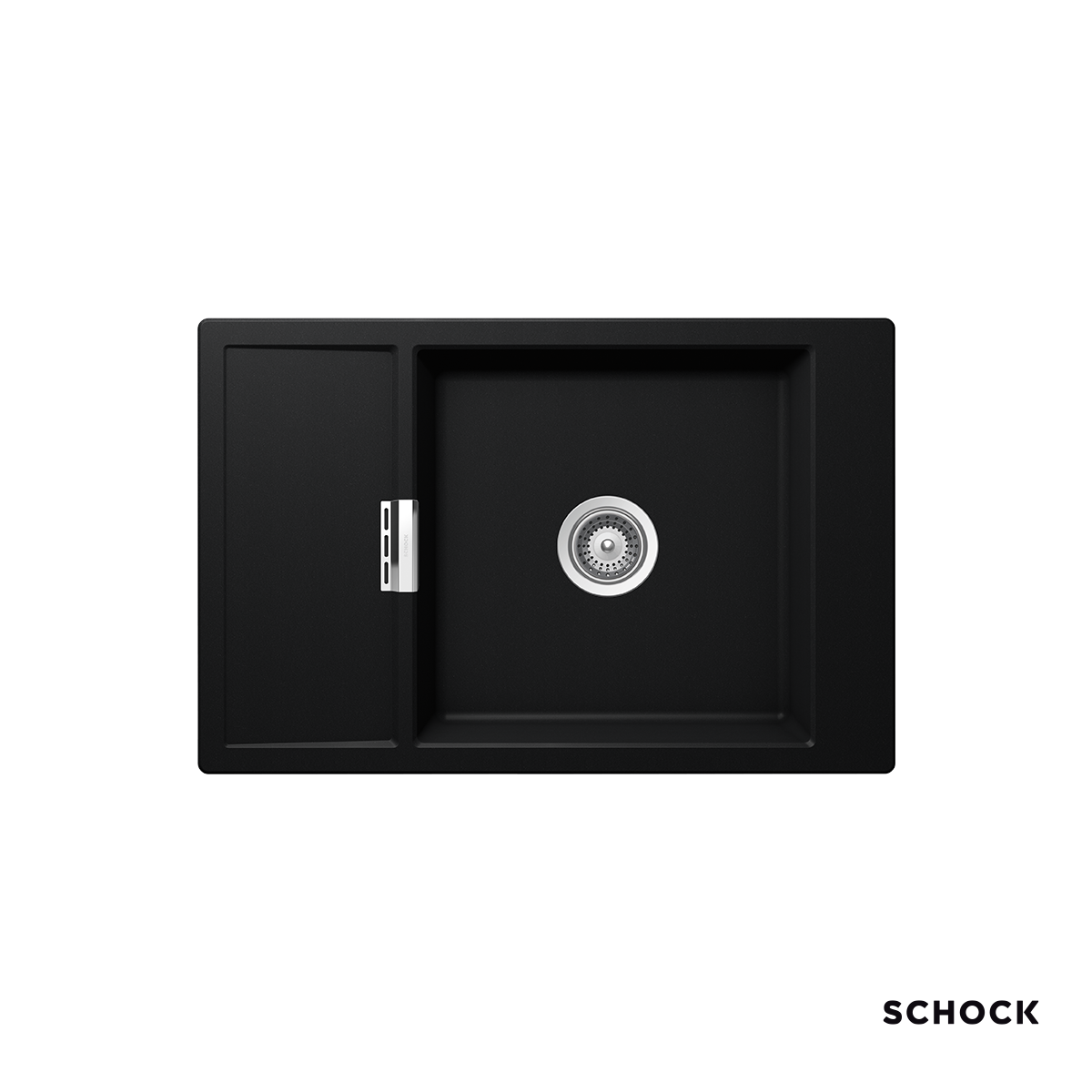 Νεροχύτης Κουζίνας Γρανίτη Mono 78x51 Schock Cristadur Puro Granite