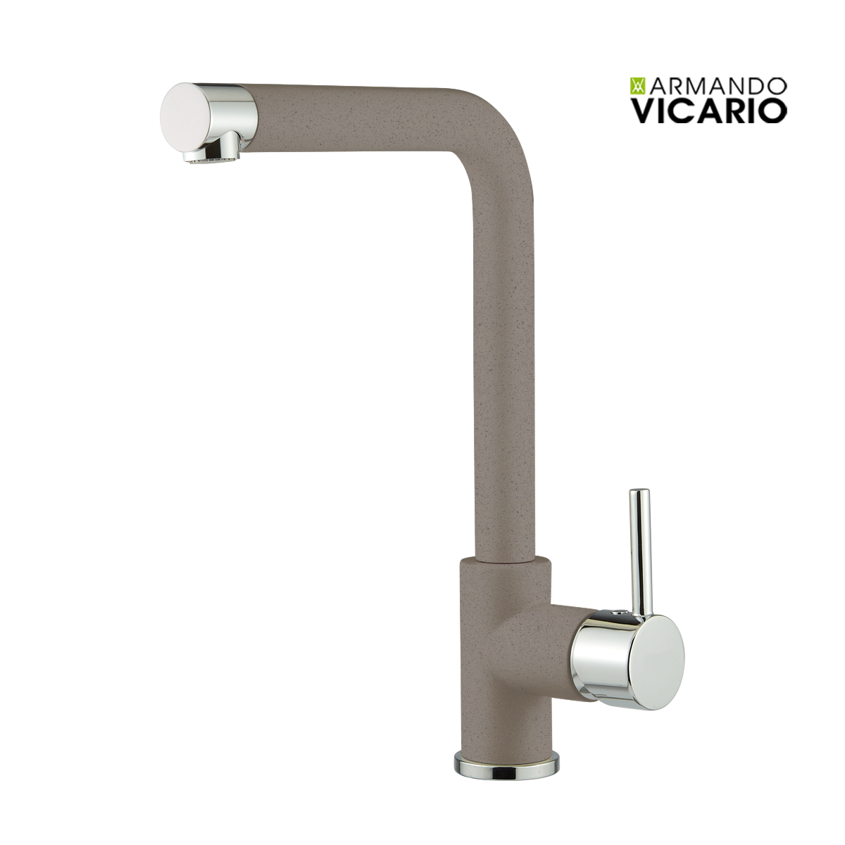 Μπαταρία Νεροχύτη Κουζίνας Fluo Concrete Granite