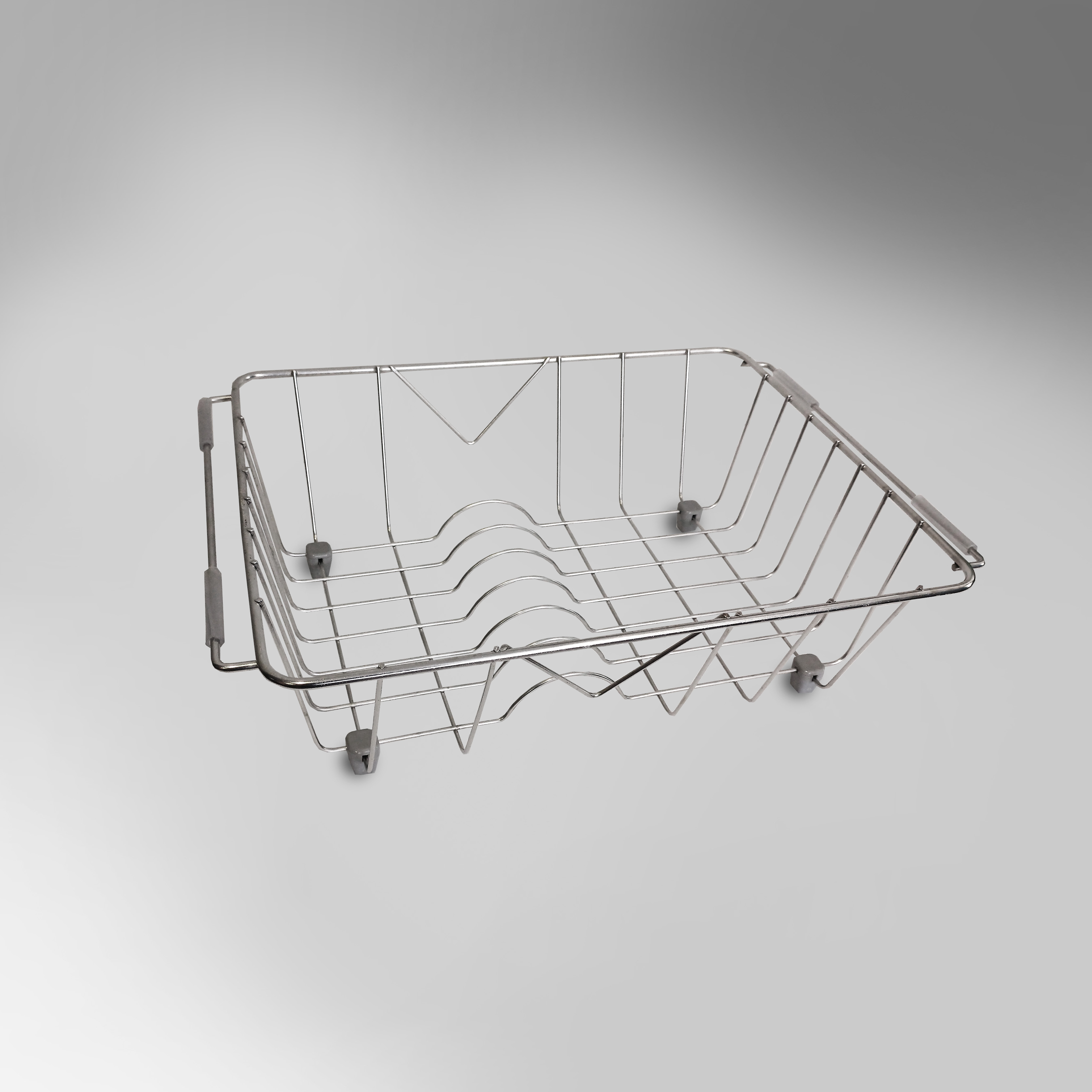 Καλάθι Νεροχύτη, διάσταση  39,5x29 Κρεμαστό Inox