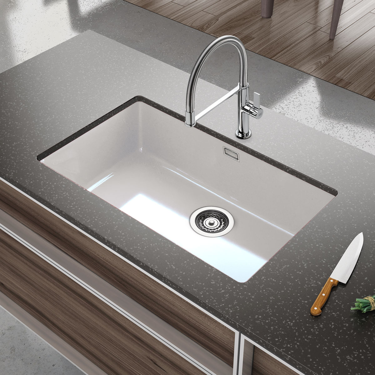 ΝΕΡΟΧ.ΥΠΟΚ/ΝΟΣ ΕΜΑΓΙΕ ΜΟΝΟΓ.FERRARA 71x40 LATTE APELL