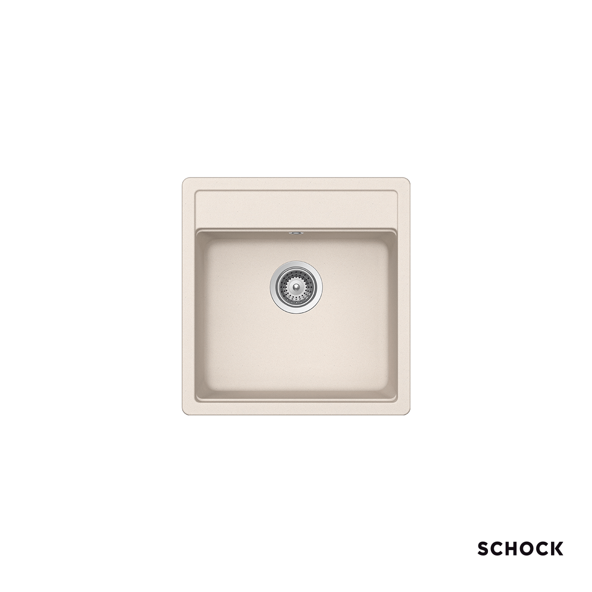 Νεροχύτης Κουζίνας Γρανίτη Manhattan 49x51 Schock Cristalite Everest Granite