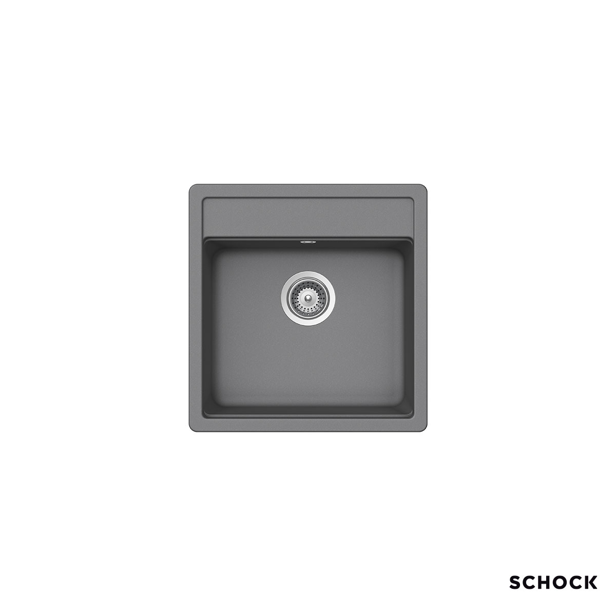 Νεροχύτης Κουζίνας Γρανίτη Manhattan 49x51 Schock Cristalite Everest Granite