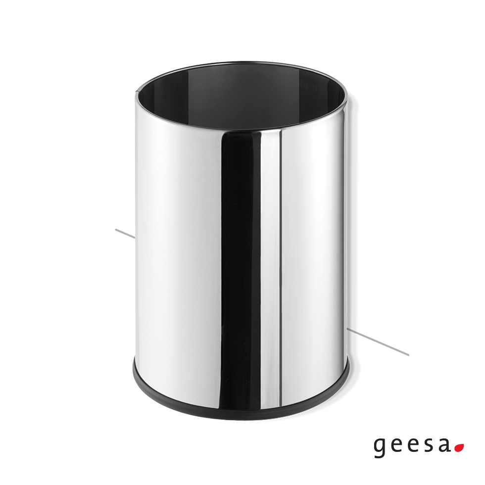 Καλάθι αχρήστων επιδαπέδιο 9l Geesa Chrome