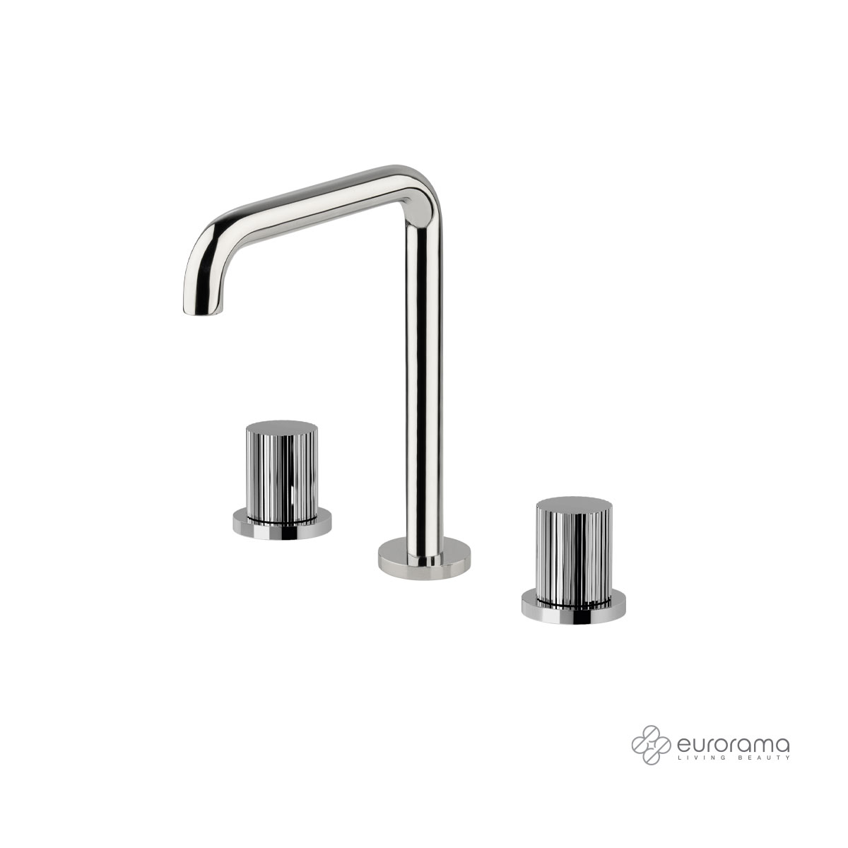 Μπαταρία Νιπτήρα Επικαθήμενη 3 οπών Clic-Clac OSO Eurorama Chrome