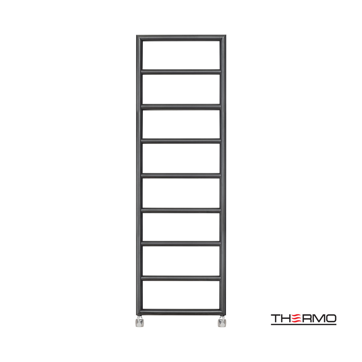 Θερμαινόμενη Πετσετοκρεμάστρα μπάνιου Inox TEMPO 150x50 Black Brushed PVD