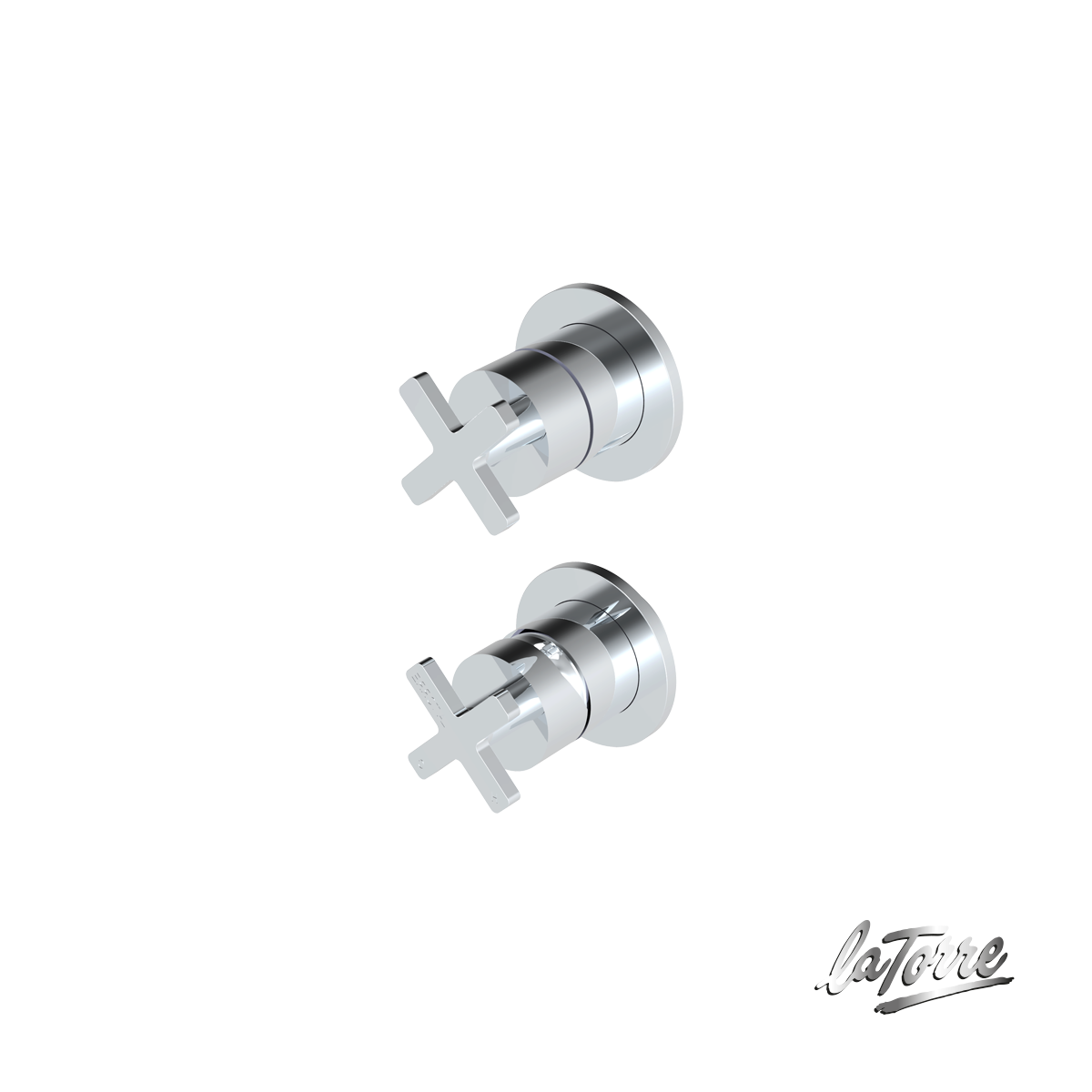 Μίκτης Εντοιχισμού 3 Εξόδων Elle Cross La Torre Chrome