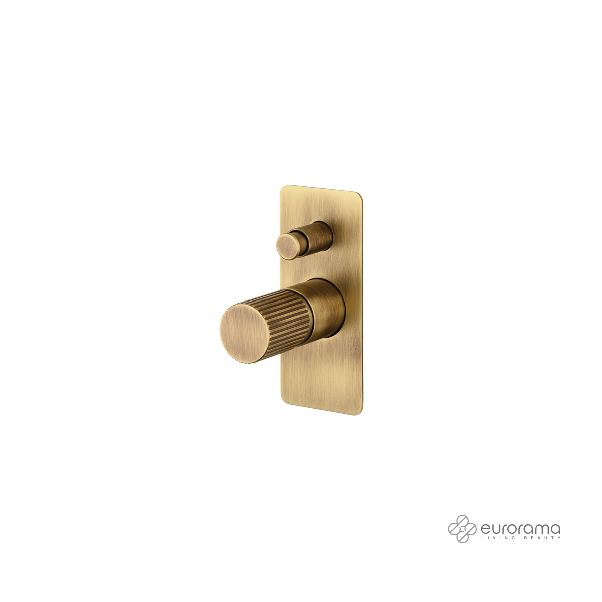 Μίκτης Εντοιχισμού 2 Εξόδων OSO Eurorama Bronze Brushed