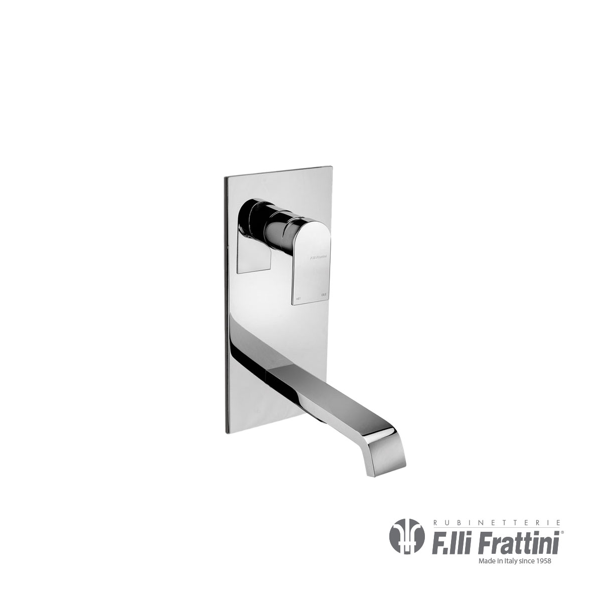 Μπαταρία Νιπτήρα Τοίχου ToloΜeo Frattini Chrome