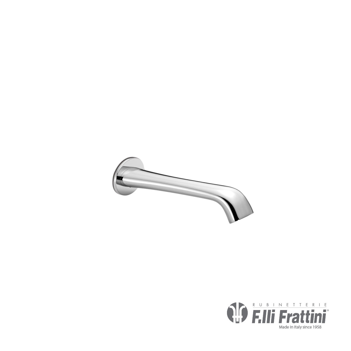 Στόμιο Επίτοιχο 17,4εκ. delizia Frattini Chrome