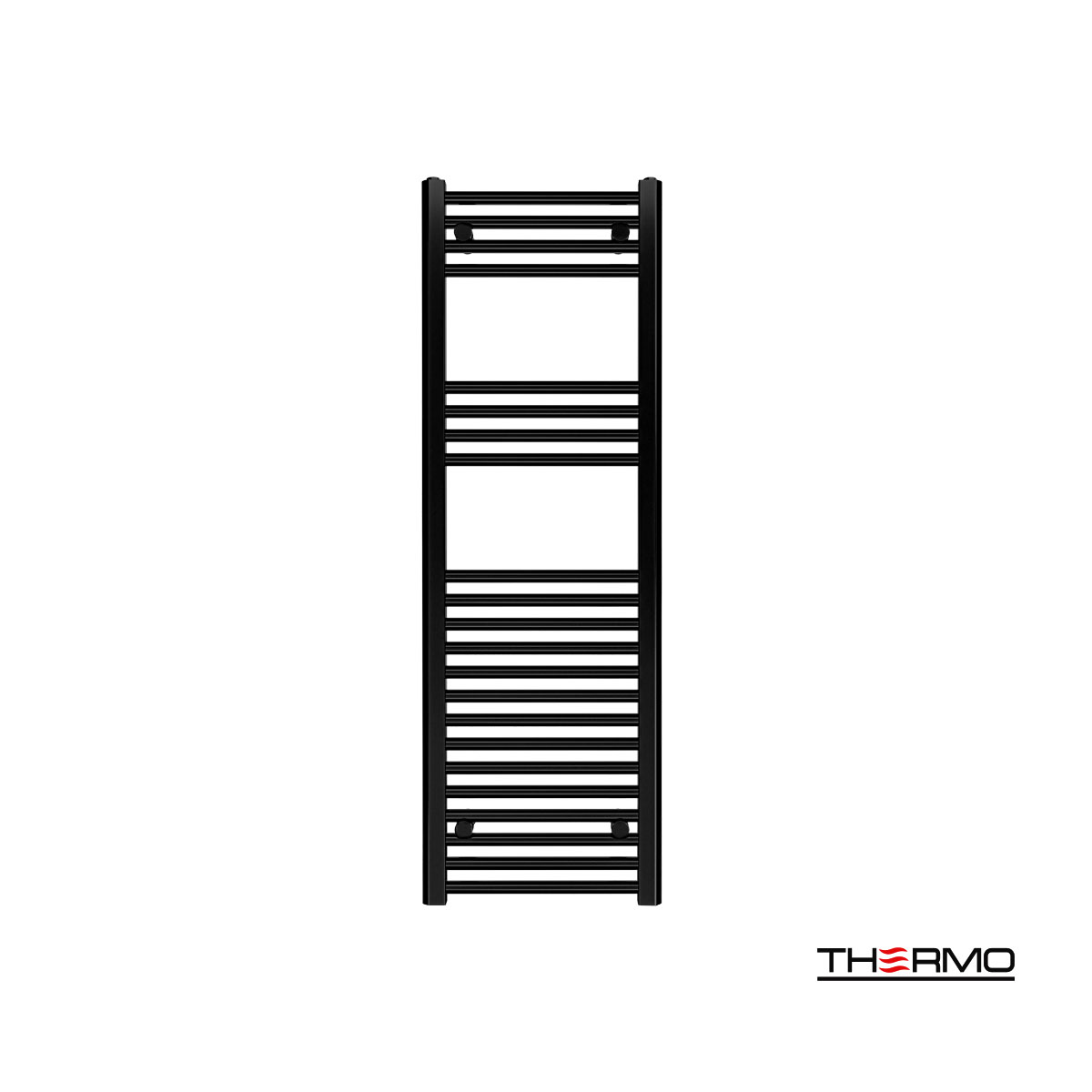Θερμαινόμενη Πετσετοκρεμάστρα μπάνιου ALTO 120x40 Black Matt