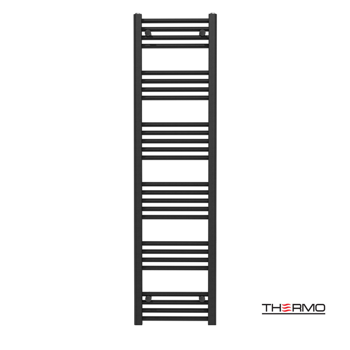 Θερμαινόμενη Πετσετοκρεμάστρα μπάνιου ALTO  150x40 Black Matt
