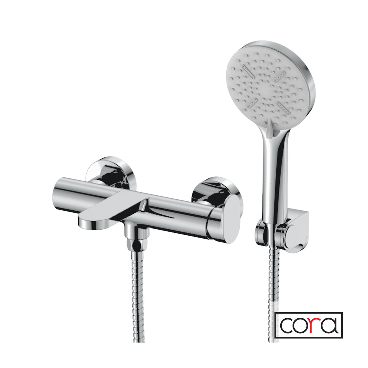 Μπαταρία Λουτρού Mist Cora Chrome