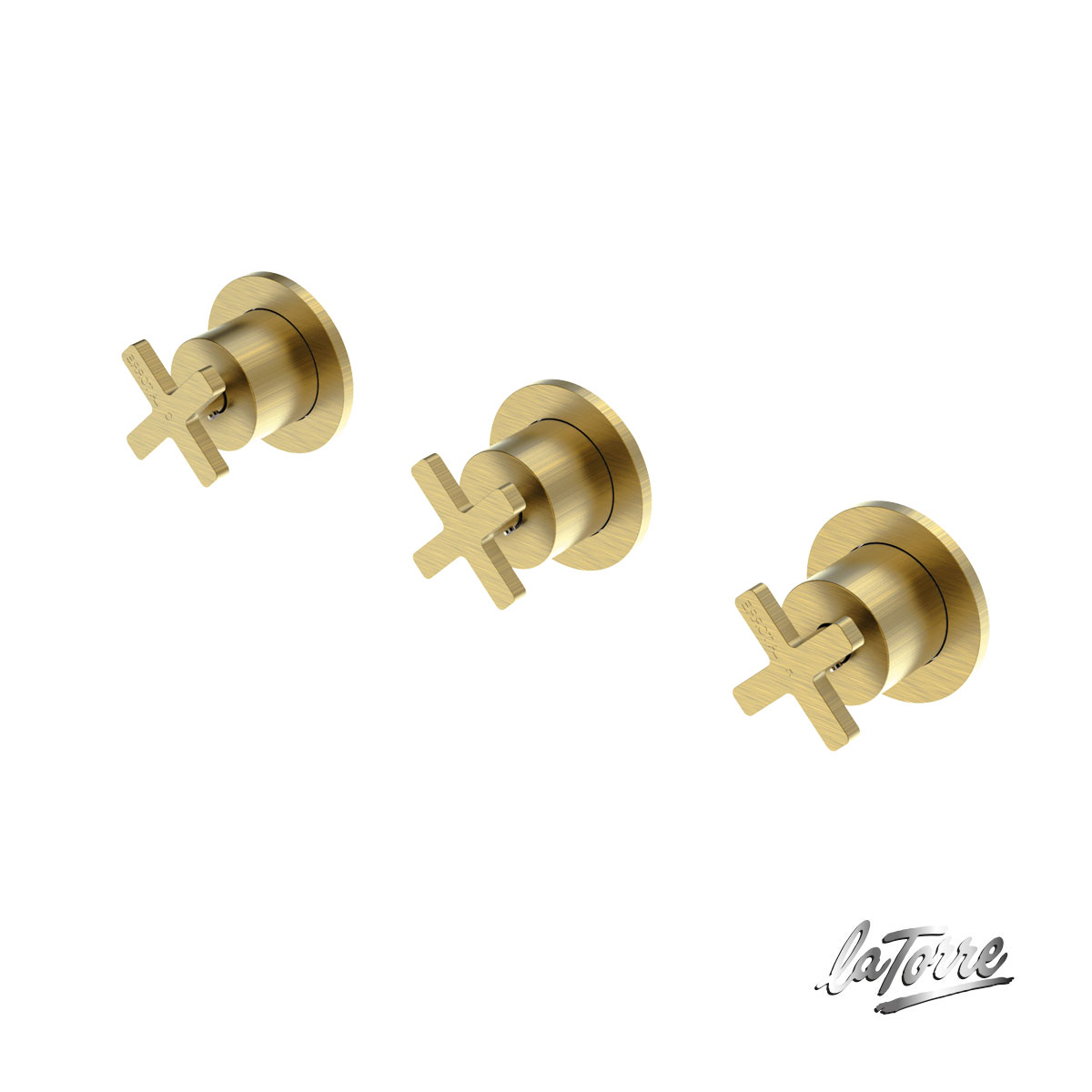 ΜΙΚΤΗΣ ΕΝΤΟΙΧ.3 ΟΠΩΝ ΜΕ ΕΚΤΡ.2-3 ΕΞΟΔ.ELLE CROSS LA TORRE BRUSHED GOLD