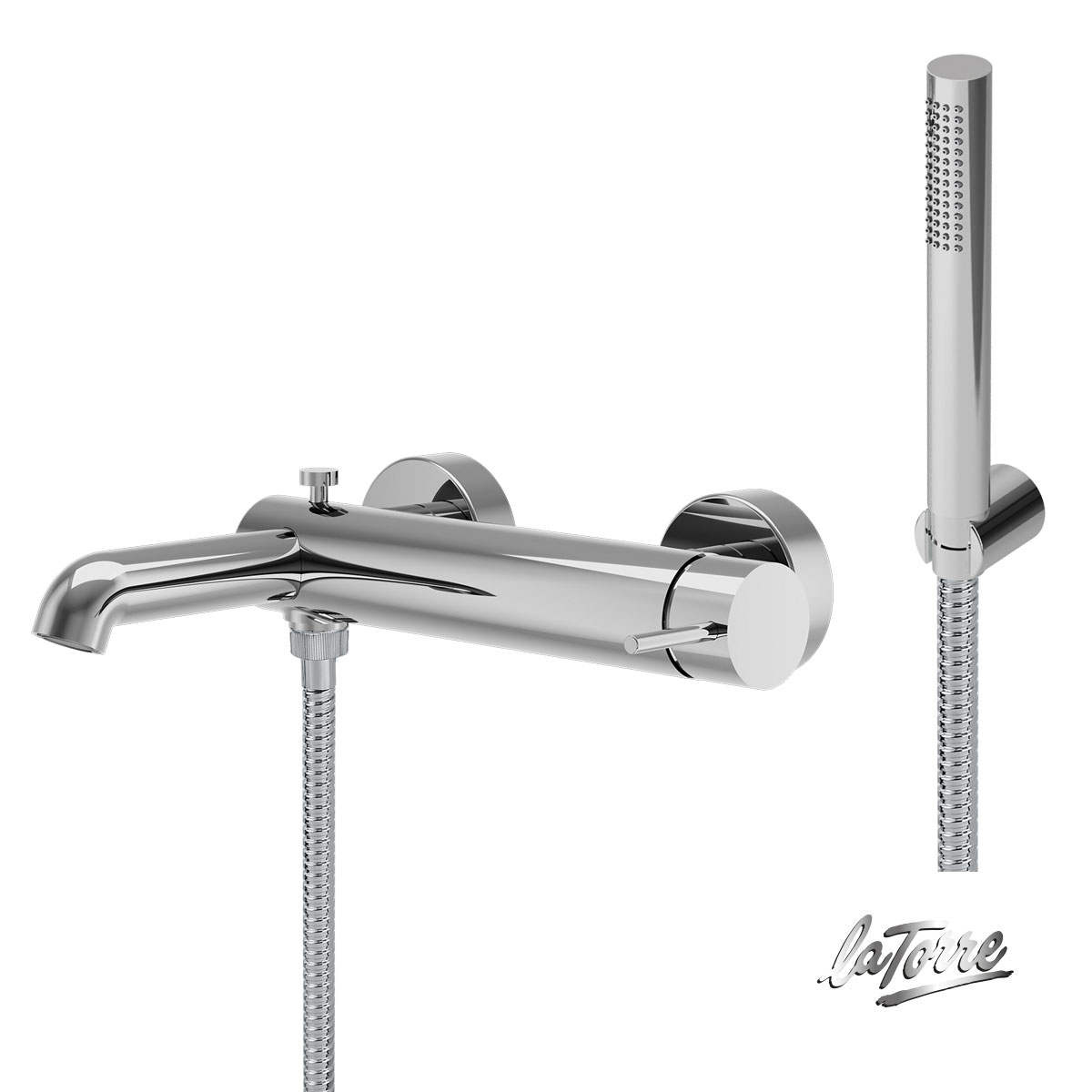 ΜΠΑΤ.ΛΟΥΤΡΟΥ ELLE LA TORRE CHROME