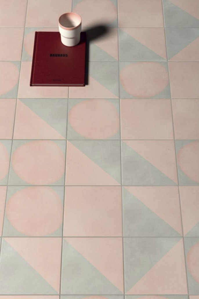 41 ZERO 42 - ΠΛΑΚΑΚΙ FUTURA 4100526 ROSE 15x15cm