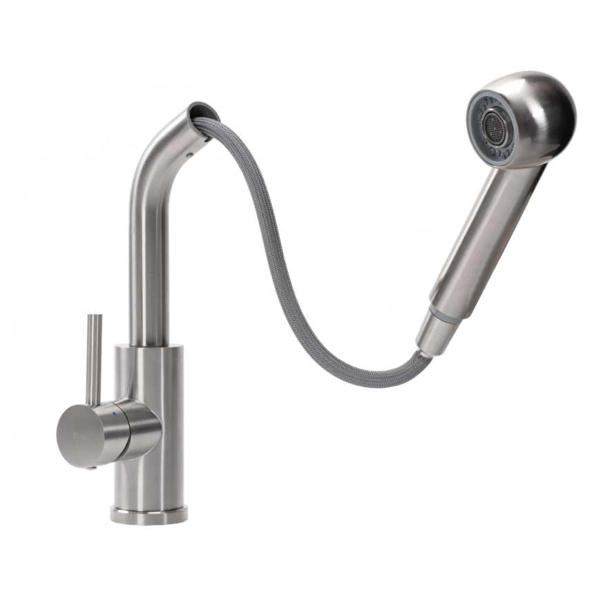TROY BRUSHED NICKEL ΜΠΑΤΑΡΙΑ ΚΟΥΖΙΝΑΣ