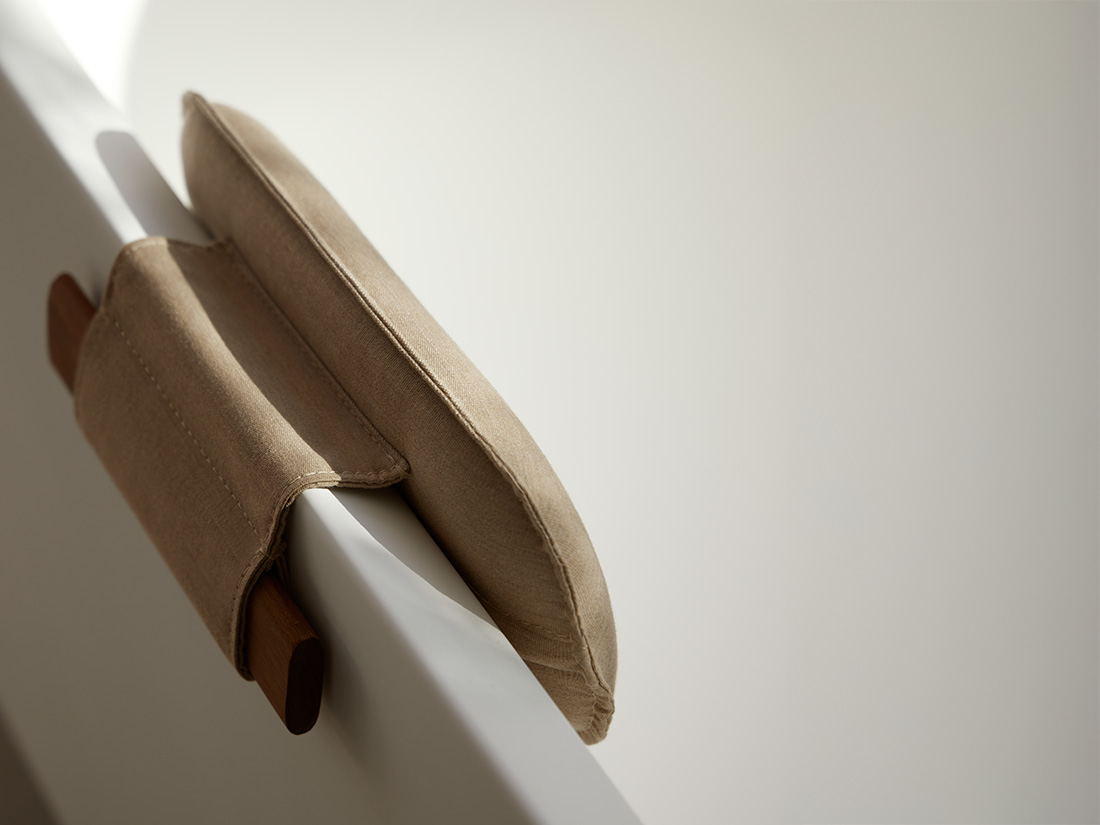 SANYCCES OASIS - ΣΤΡΟΓΓΥΛΗ ΜΠΑΝΙΕΡΑ SANYDUR MATT WHITE (Ø130)