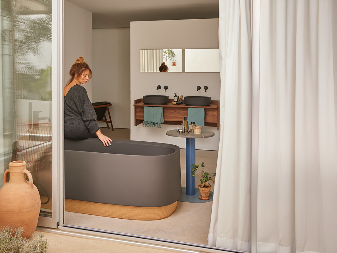 SANYCCES OASIS - ΕΛΕΥΘΕΡΗ ΑΚΡΥΛΙΚΗ ΜΠΑΝΙΕΡΑ (FREESTANDING)