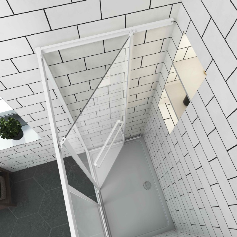 Προφίλ Τοίχου Καμπίνας Interceramic Matte White 200cm (6-200MW)