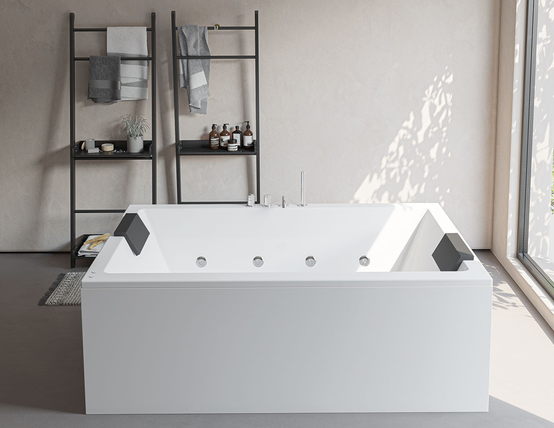 SANYCCES CUBE - ΕΝΤΟΙΧΙΖΟΜΕΝΗ ΑΚΡΥΛΙΚΗ ΜΠΑΝΙΕΡΑ (BUILT-IN)