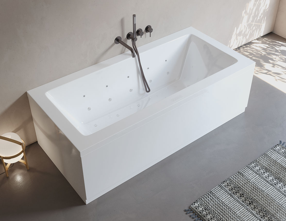 SANYCCES CUBE - ΕΝΤΟΙΧΙΖΟΜΕΝΗ ΑΚΡΥΛΙΚΗ ΜΠΑΝΙΕΡΑ (BUILT-IN)