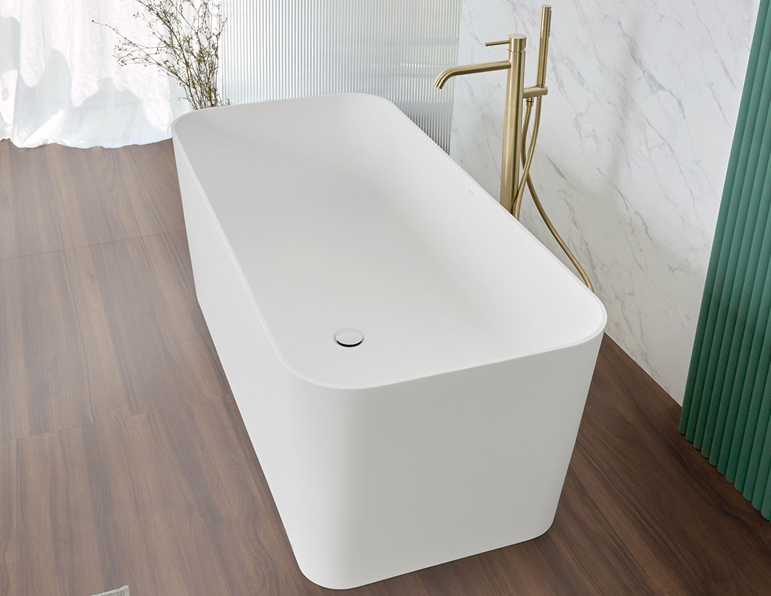 SANYCCES RUST - ΕΛΕΥΘΕΡΗ ΜΠΑΝΙΕΡΑ SANYDUR MATT WHITE (150x70)