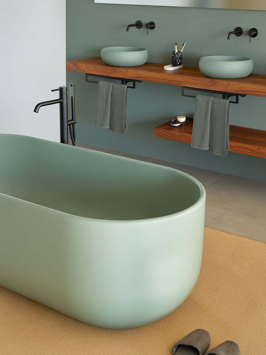 SANYCCES ARC - ΕΛΕΥΘΕΡΗ ΑΚΡΥΛΙΚΗ ΜΠΑΝΙΕΡΑ (FREESTANDING)