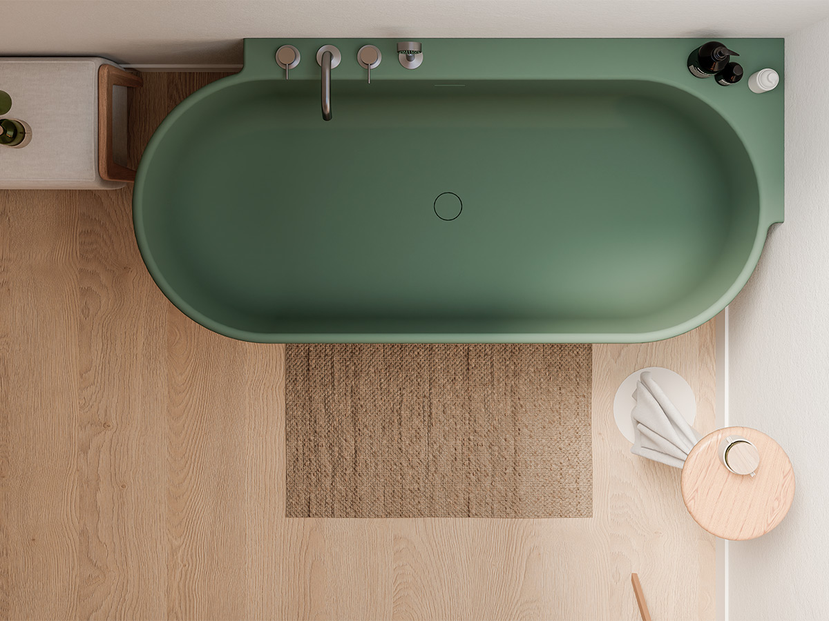 SANYCCES ARC ANGOLO - ΓΩΝΙΑΚΗ ΑΚΡΥΛΙΚΗ ΜΠΑΝΙΕΡΑ 160x75 cm