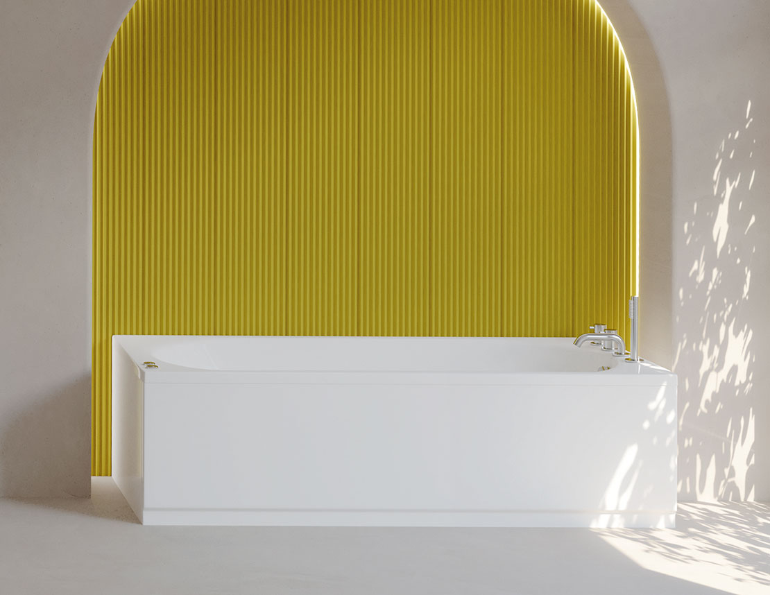 SANYCCES SERENA - ΕΝΤΟΙΧΙΖΟΜΕΝΗ ΑΚΡΥΛΙΚΗ ΜΠΑΝΙΕΡΑ (BUILT-IN)