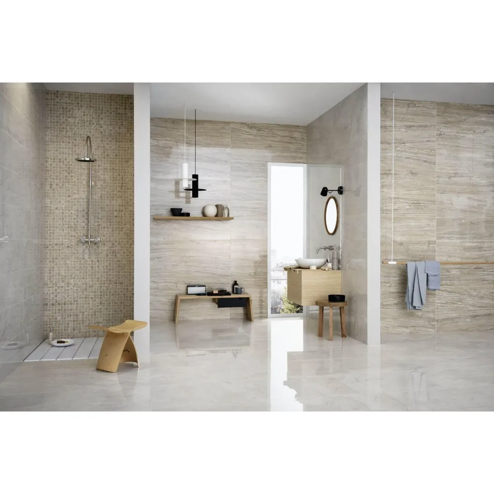 MARAZZI ALLMARBLE TRAVERTINO LUX 60X60 cm - ΓΡΑΝΙΤΗΣ ΓΥΑΛΙΣΜΕΝΟΣ RETΤ MMJU