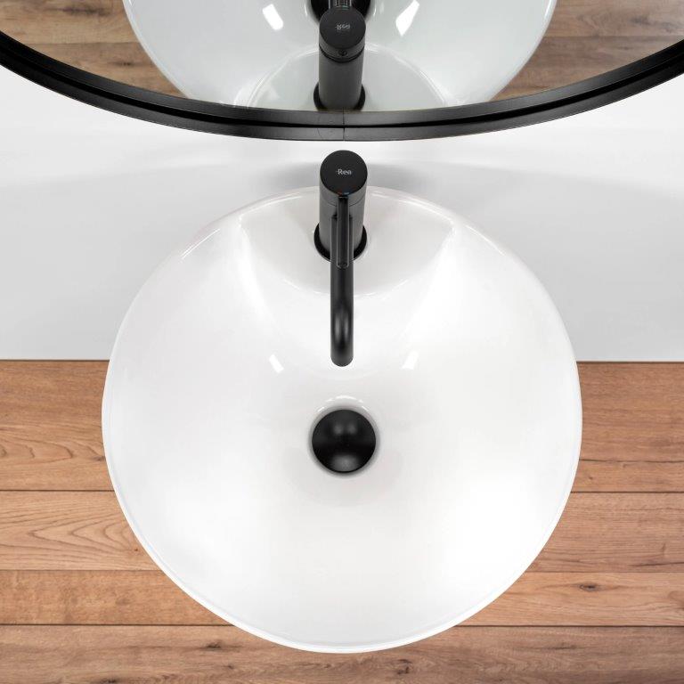 Ανεξάρτητος Επιδαπέδιος Νιπτήρας Πορσελάνης Potamou - 40 x 40 x 85 cm