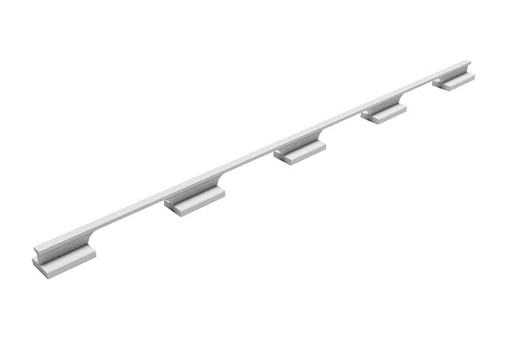 Crosscut Puro Σχάρα Αποστράγγισης RJ25 INV 24.5x50cm Matt R11 Mayor