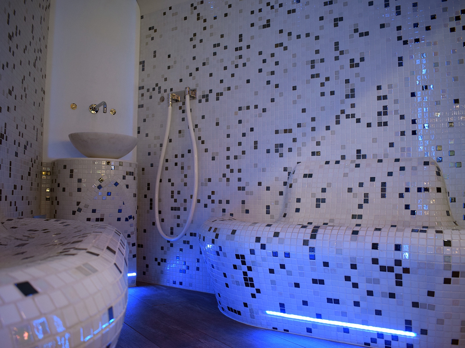 Φωσφοριζέ Γυάλινη Ψηφίδα Πισίνας Ezarri Fosfo Draco 25mm*25mm