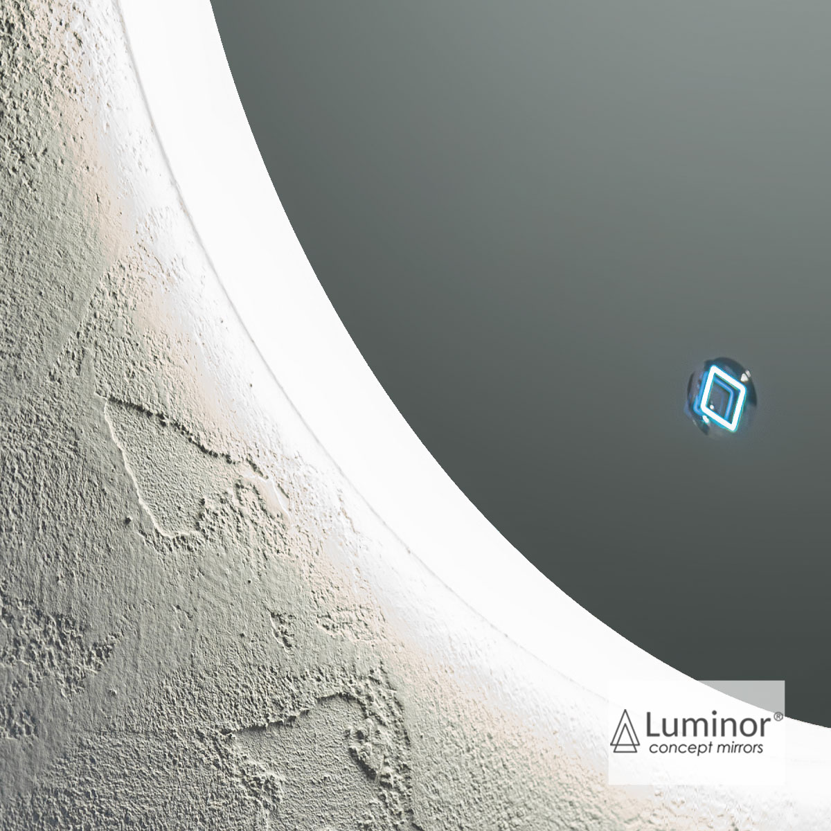 Καθρέπτης Μπάνιου JOLLY Φ50 Luminor