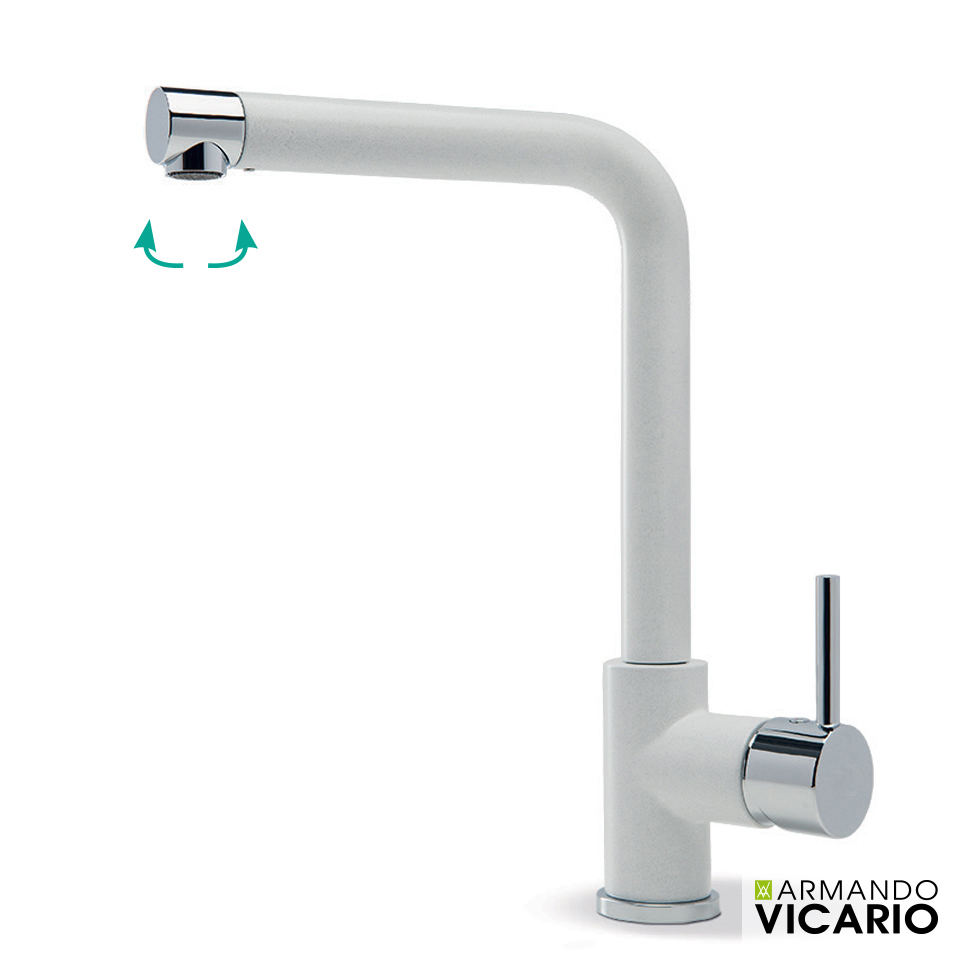 Μπαταρία Νεροχύτη Κουζίνας Fluo Chrome