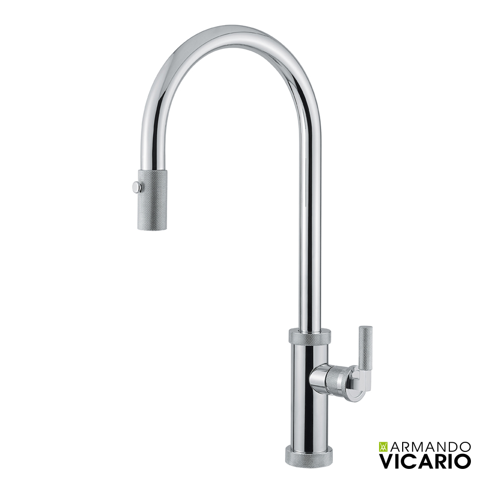 Μπαταρία Νεροχύτη Κουζίνας Urban Vicario Chrome