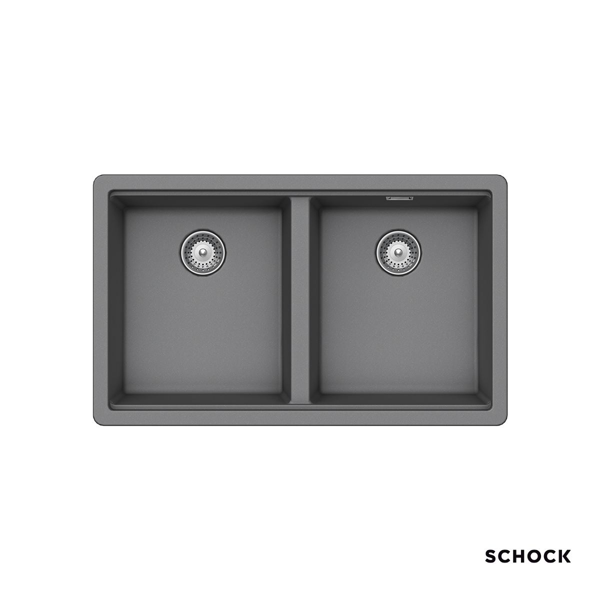 Νεροχύτης Κουζίνας Γρανίτη Manhattan Υποκαθήμενος 75x45,6 Schock Cristalite Croma Granite