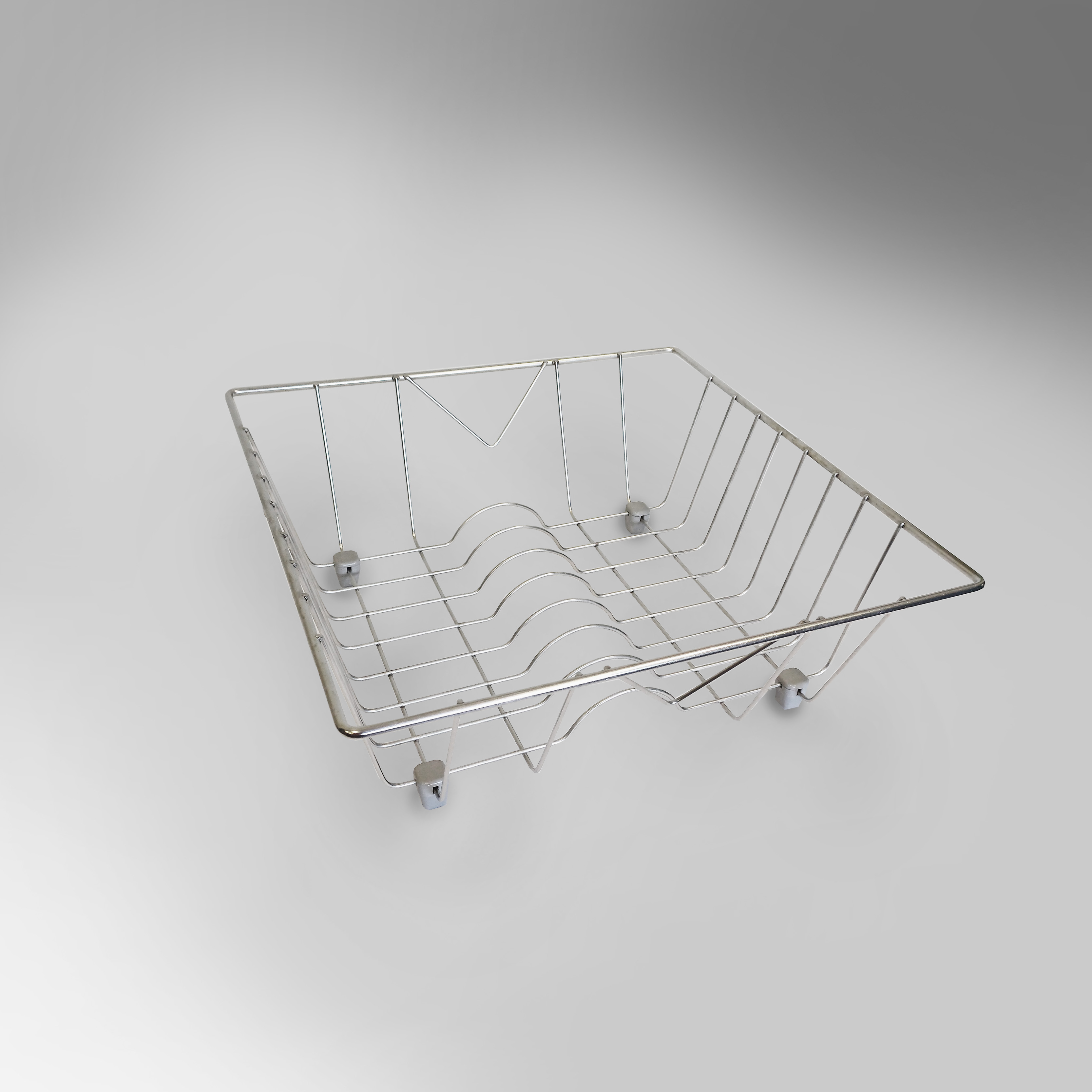 Καλάθι Νεροχύτη, διάσταση 32,5x32,5 Inox